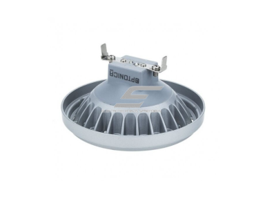 LED lemputė G53 Optonica SP15-A3 | disko formos | 15 W | 4500 K | 1050 lm | 120° | 111 × 58 mm | sidabrinė | IP20
