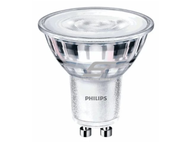 Kryptinė LED lemputė | stiklinė GU10 | 5W | 4000K | 485lm | 230V | Philips Kryptinė LED lemputė | stiklinė GU10 | 5W | 4000K | 485lm | 230V | Philips