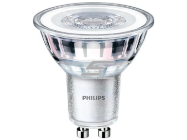Kryptinė LED lemputė | stiklinė GU10 | 4,6W | 4000K | 390lm | 230V | Philips Kryptinė LED lemputė | stiklinė GU10 | 4,6W | 4000K | 390lm | 230V | Philips