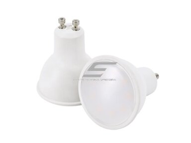 Kryptinė LED lemputė GU10 | 5W | 6500K | 470lm | 230V | Bemko | SLB-GU10-APM-050-6K Kryptinė LED lemputė GU10 | 5W | 6500K | 470lm | 230V | Bemko | SLB-GU10-APM-050-6K
