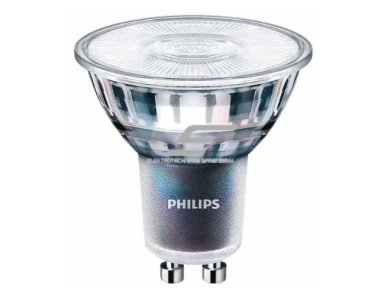 Kryptinė LED lemputė | stiklinė GU10 | 5,5W | 3000K | 375lm | 230V | Philips Kryptinė LED lemputė | stiklinė GU10 | 5,5W | 3000K | 375lm | 230V | Philips