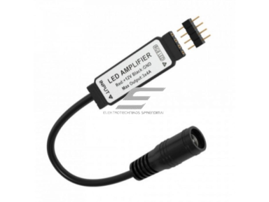 LED juostos stiprintuvas | maitinimo adapteris | 12VDC | 1,5m | Sonoff | KZ1202000