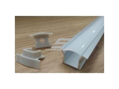 Profilis LED juostai | K-tipo | 3m | potinkinis | įleidžiamas | 4772124004849 Profilis LED juostai | K-tipo | 3m | potinkinis | įleidžiamas | 4772124004849