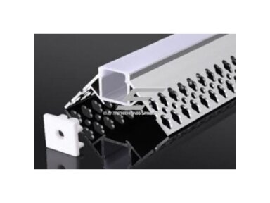 Profilis LED juostai | N-tipo | 3m | tinkuojamas (po tinku, gipsu) | 4772124005068 Profilis LED juostai | N-tipo | 3m | tinkuojamas (po tinku, gipsu) | 4772124005068