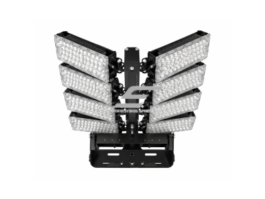 LED prožektorius | modulinis reguliuojamas | 960W | 144000lm | 3000K | 694x268x855mm | IP66 | aliuminis korpusas | profesionaliam stadionų ir pramonės apšvietimui LED prožektorius | modulinis reguliuojamas | 960W | 144000lm | 3000K | 694x268x855mm | IP66 | aliuminis korpusas | profesionaliam stadionų ir pramonės apšvietimui