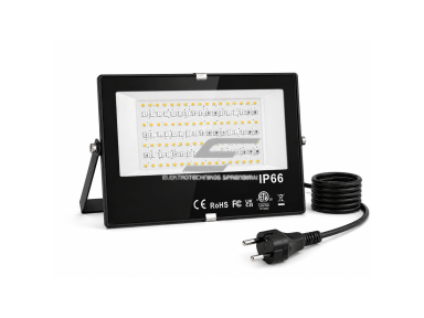 LED RGB išmanus lauko prožektorius | su APP valdymu | 30W | RGB + šiltai balta 2700K | IP66 | 7900lm | aliuminis korpusas LED RGB išmanus lauko prožektorius | su APP valdymu | 30W | RGB + šiltai balta 2700K | IP66 | 7900lm | aliuminis korpusas