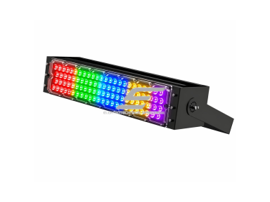 LED RGB prožektorius | 250W | DMX valdymas | 96x3W | IP65 | AC 100–277V | 20°–90° | dimeriuojamas | lauko, fasadų ir architektūriniam apšvietimui LED RGB prožektorius | 250W | DMX valdymas | 96x3W | IP65 | AC 100–277V | 20°–90° | dimeriuojamas | lauko, fasadų ir architektūriniam apšvietimui