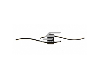 LED sieninis šviestuvas | 21W | 1680lm | 3000K | 1000 x 150 mm | juodo smėlio spalvos | IP20 | Optonica PD21-A4