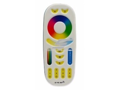 LED valdymo pultelis RGB +Šiltai/šaltai balta | 4 kanalai | Mi Light | 2029138200050