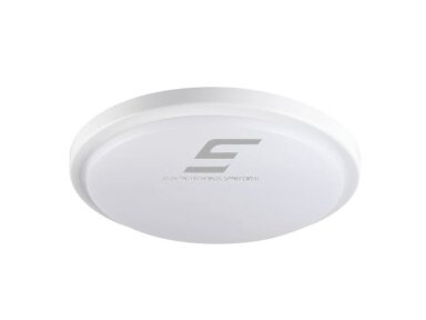LED šviestuvas | 18W | 230V | 4000K | 1600lm | Ø250x65mm | virštinkinis | IP54 | ORTE | Kanlux | 5905339291608 LED šviestuvas | 18W | 230V | 4000K | 1600lm | Ø250x65mm | virštinkinis | IP54 | ORTE | Kanlux | 5905339291608