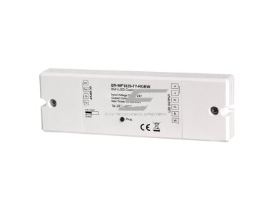 LED valdiklis | 12-24V | 4x4A | RGBW | TUYA | Wi-FI | Sunricher LED valdiklis | 12-24V | 4x4A | RGBW | TUYA | Wi-FI | Sunricher