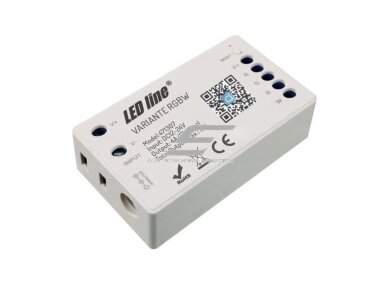 LED valdiklis | 12-24V| 4x4A | RGBW | Wi-Fi | TUYA | VARIANTE +RF | LED line LED valdiklis | 12-24V| 4x4A | RGBW | Wi-Fi | TUYA | VARIANTE +RF | LED line