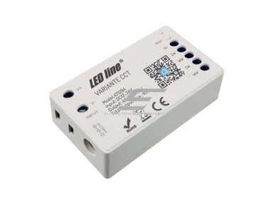 LED valdiklis | 12-24V | 4x4A | CCT | Wi-Fi | TUYA | VARIANTE +RF | LED line | 5907777471284