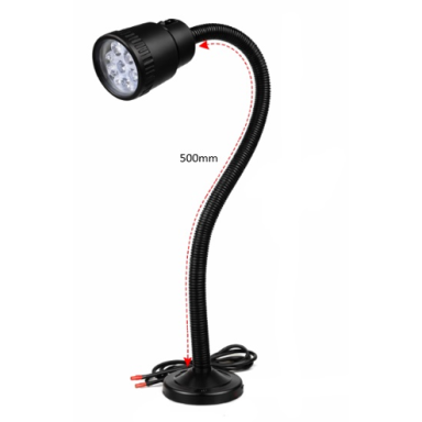 Magnetiline LED töövalgusti | painduva käepidemega | 7W | 6000K | 230V | töökodadele, tööpinkidele, õmblusmasinatele | IP33 Magnetiline LED töövalgusti | painduva käepidemega | 7W | 6000K | 230V | töökodadele, tööpinkidele, õmblusmasinatele | IP33