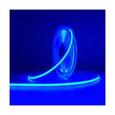 LED lente | COB | 24VDC | 10W/m | 160lm/m | Zila | nehermētiska IP20 | Samsung diodes | 5m LED lente | COB | 24VDC | 10W/m | 160lm/m | Zila | nehermētiska IP20 | Samsung diodes | 5m