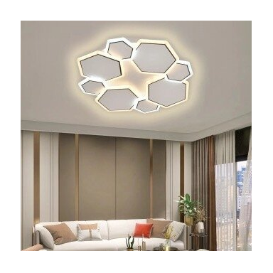 LED griestu gaismeklis | 68W | CCT 3000K/4000K/6000K | 5100lm | Tālvadības pults | 480 x 60mm | Pelēka/Melna krāsa | IP20 | Optonica PD68-A7 LED griestu gaismeklis | 68W | CCT 3000K/4000K/6000K | 5100lm | Tālvadības pults | 480 x 60mm | Pelēka/Melna krāsa | IP20 | Optonica PD68-A7