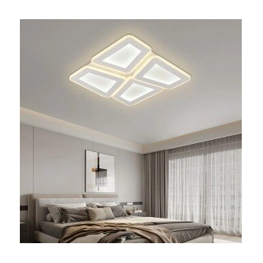 LED griestu gaismeklis | 128W | CCT 3000K/4000K/6000K | 9600lm | tālvadības pults | 480 x 480 x 65mm | pelēka/balta krāsa | IP20 | Optonica PD128-A7 LED griestu gaismeklis | 128W | CCT 3000K/4000K/6000K | 9600lm | tālvadības pults | 480 x 480 x 65mm | pelēka/balta krāsa | IP20 | Optonica PD128-A7
