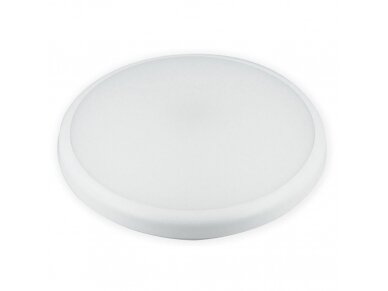 Hermetinis LED šviestuvas su mikrobangų jutikliu | davikliu | 16W | 4000K | 265x40mm | 8m | IP65 | baltas | virštinkinis | 70584 Hermetinis LED šviestuvas su mikrobangų jutikliu | davikliu | 16W | 4000K | 265x40mm | 8m | IP65 | baltas | virštinkinis | 70584