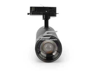 LED bėgelinis šviestuvas | 25W | 1500lm | reguliuojamas 10–55° | CCT 3000K/4000K/5000K | CRI≥90 | TRIAC dimming | juodas 1 LED bėgelinis šviestuvas | 25W | 1500lm | reguliuojamas 10–55° | CCT 3000K/4000K/5000K | CRI≥90 | TRIAC dimming | juodas 1