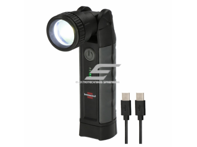 5LED darbinis žibintuvėlis | prožektorius | 1000lm | 3,7V | 4Ah | įkraunamas | iki 12 h | magnetas | USB-C | IP54 | TL 1000 ACW 5LED darbinis žibintuvėlis | prožektorius | 1000lm | 3,7V | 4Ah | įkraunamas | iki 12 h | magnetas | USB-C | IP54 | TL 1000 ACW