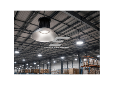 LED High Bay reflektorius (aliuminio gaubtas) | 120° | pramoniniams šviestuvams | šviesos koncentravimui | sandėliams, cechams, dirbtuvėms 2