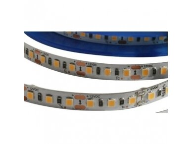 Nehermetiška LED juosta | 20W/m | 12V | 6500K | 100lm/W | IP20 | PLUS AKTO