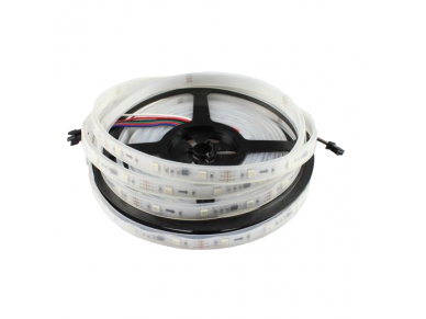 Hermetiška | lanksti LED juosta | 9W/m | 12V | RGB | 30LED/m | 12,5mm | IP67 | WS2811-30RGB | 1021173160000 Hermetiška | lanksti LED juosta | 9W/m | 12V | RGB | 30LED/m | 12,5mm | IP67 | WS2811-30RGB | 1021173160000