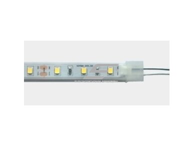 Hermetiška | lanksti LED juosta | 14.4W/m | 12V | 6500K | 100lm/W | PLUS AKTO Hermetiška | lanksti LED juosta | 14.4W/m | 12V | 6500K | 100lm/W | PLUS AKTO