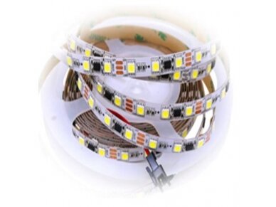 Nehermetiška LED juosta | 14,4W/m | 12V | 4000K | IP20 | 60LED/m | skaitmeninė | 05129 Nehermetiška LED juosta | 14,4W/m | 12V | 4000K | IP20 | 60LED/m | skaitmeninė | 05129