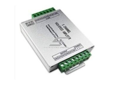 LED juostų stiprintuvas | 12-24VDC | 5 kanalai | virštinkinis | Amp-C9015