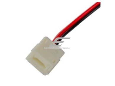 Kontaktas | jungtis LED juostai | 12V | 2pin | 10mm | IP65 | su pajungimo laidu