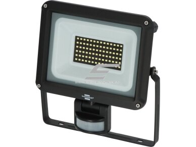 LED lauko teritorijos prožektorius su judesio jutikliu | 50W | 230V | 6500K | 5800lm | IP65 | juodas | Brennenstuhl | JARO 7060 P | 4007123684984