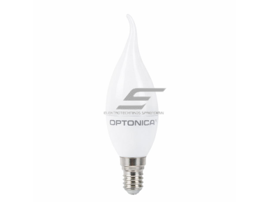 LED lemputė E14 | žvakės formos | 5.5W | 4500K | 450lm | 200° | 37 x 125 mm | balta | IP20 | Optonica SP6-A8 LED lemputė E14 | žvakės formos | 5.5W | 4500K | 450lm | 200° | 37 x 125 mm | balta | IP20 | Optonica SP6-A8