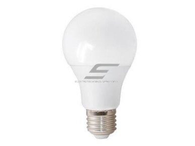 LED lemputė E27 | 12W | 3000K | 1050lm | A60 | 270° | 230V | CRI≥80 | 25 000h | Ø60x110 mm | 4779041466101 LED lemputė E27 | 12W | 3000K | 1050lm | A60 | 270° | 230V | CRI≥80 | 25 000h | Ø60x110 mm | 4779041466101