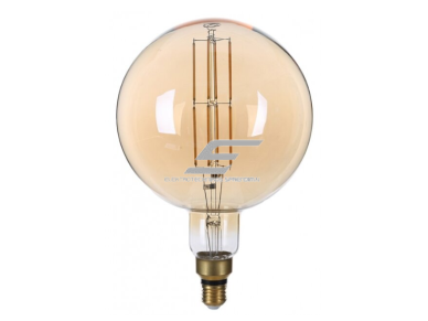 LED lemputė E27 | Optonica SP8-A2 | 8W | 1800K | 810 lm | 300° | dimeriuojama | 200 x 300 mm | auksinė | IP20 LED lemputė E27 | Optonica SP8-A2 | 8W | 1800K | 810 lm | 300° | dimeriuojama | 200 x 300 mm | auksinė | IP20