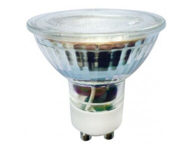 Kryptinė LED lemputė | stiklinė | GU10 | 5W | 2700K | 410lm | LED Line | 5901583248306 Kryptinė LED lemputė | stiklinė | GU10 | 5W | 2700K | 410lm | LED Line | 5901583248306