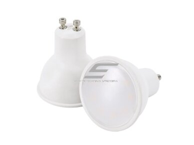 Kryptinė LED lemputė GU10 | 5W | 6500K | 470lm | 230V | Bemko | SLB-GU10-APM-050-6K Kryptinė LED lemputė GU10 | 5W | 6500K | 470lm | 230V | Bemko | SLB-GU10-APM-050-6K