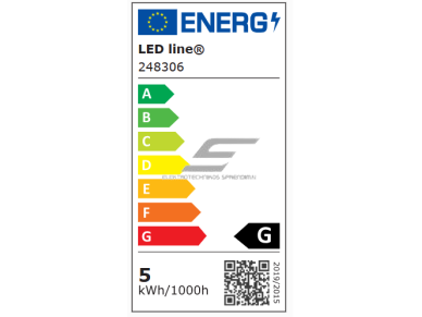 Kryptinė LED lemputė | stiklinė | GU10 | 5W | 2700K | 410lm | LED Line | 5901583248306 1 Kryptinė LED lemputė | stiklinė | GU10 | 5W | 2700K | 410lm | LED Line | 5901583248306 1