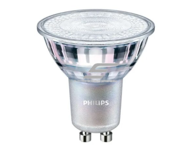 Kryptinė LED lemputė | stiklinė GU10 | 3,7W | 2700K | 260lm | 230V | Philips Kryptinė LED lemputė | stiklinė GU10 | 3,7W | 2700K | 260lm | 230V | Philips