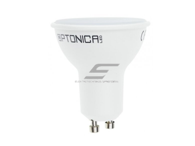 LED lemputė GU10 Optonica SP7-A3 | piltuvo formos | 7 W | 6000K | 600 lm | 110° | 50 × 57 mm | balta | IP20 LED lemputė GU10 Optonica SP7-A3 | piltuvo formos | 7 W | 6000K | 600 lm | 110° | 50 × 57 mm | balta | IP20