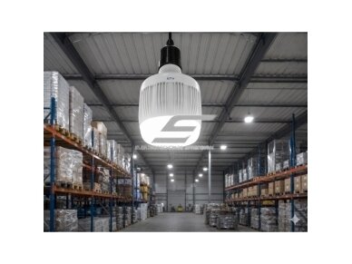 LED lemputė pramoninė E40 | F140 | 43W | 4000K | 4600lm | 185-250V | GTV | LD-ALF140-43W 2 LED lemputė pramoninė E40 | F140 | 43W | 4000K | 4600lm | 185-250V | GTV | LD-ALF140-43W 2