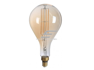 LED lemputė E27 | Optonica SP8-A1 | 8W | 1800K | 560 lm | 300° | dimeriuojama | 160 x 120 mm | auksinė | IP20 LED lemputė E27 | Optonica SP8-A1 | 8W | 1800K | 560 lm | 300° | dimeriuojama | 160 x 120 mm | auksinė | IP20