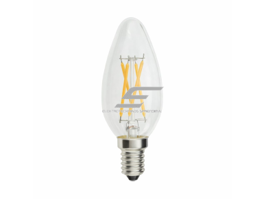 LED lemputė E14 | 4W | 2700K | 400lm | 300° | 35 x 98 mm | IP20 | Optonica SP4-A4 LED lemputė E14 | 4W | 2700K | 400lm | 300° | 35 x 98 mm | IP20 | Optonica SP4-A4
