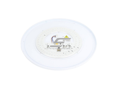 LED lubų šviestuvas | 36W | CCT 3000K/4000K/6000K | 2700lm | 485 x 65mm | juodos/baltos spalvos | IP20 | Optonica PD36-A7  2