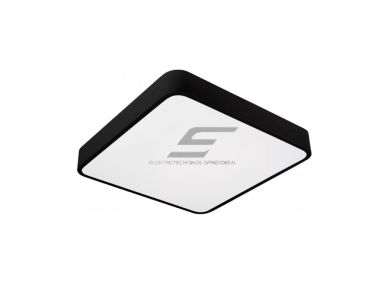 LED lubų šviestuvas | kvadratinis | 30W | 3000K | 2250lm | 380 x 380 mm | virštinkinis | juodas | IP20 | Optonica PD30-A2