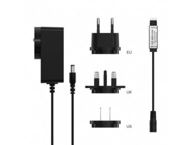 LED juostos stiprintuvas | maitinimo adapteris | 12VDC | 1,5m | Sonoff | KZ1202000 1