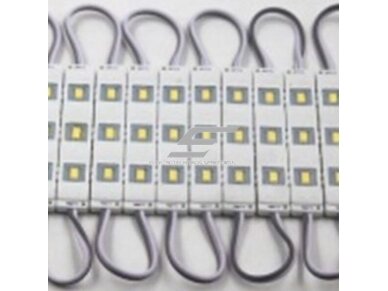 LED modulis | 0,9W | 12V | 6000-6500K | 30-50lm/W | 70x20mm | IP65 LED modulis | 0,9W | 12V | 6000-6500K | 30-50lm/W | 70x20mm | IP65