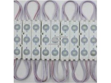LED modulis | 1,5W | 12V | 6000-6500K | 50-60lm/W | 65x15mm | IP65 LED modulis | 1,5W | 12V | 6000-6500K | 50-60lm/W | 65x15mm | IP65
