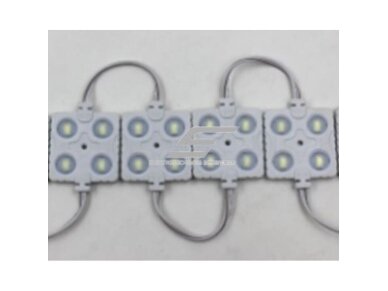 LED modulis | 2W | 12V | 6000-6500K | 50-60lm/W | 40x40mm | IP65 LED modulis | 2W | 12V | 6000-6500K | 50-60lm/W | 40x40mm | IP65