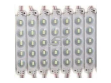 LED modulis | 2W | 12V | 6000-6500K | 30-40lm | 95x20mm | IP65 LED modulis | 2W | 12V | 6000-6500K | 30-40lm | 95x20mm | IP65